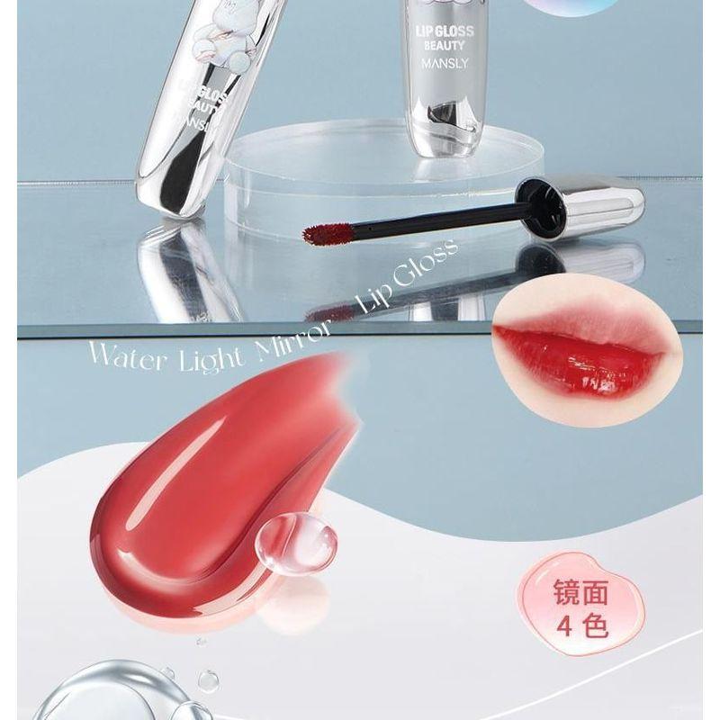 MANSLY - Watery Mirror Lip Gloss - 4 Colors