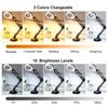 Magnifying Glass Magnifier with 64 LEDs Desk Light Table Lamp 8X Magnification 10 Levels Adjustable Brightness Dimmable 3 Colors