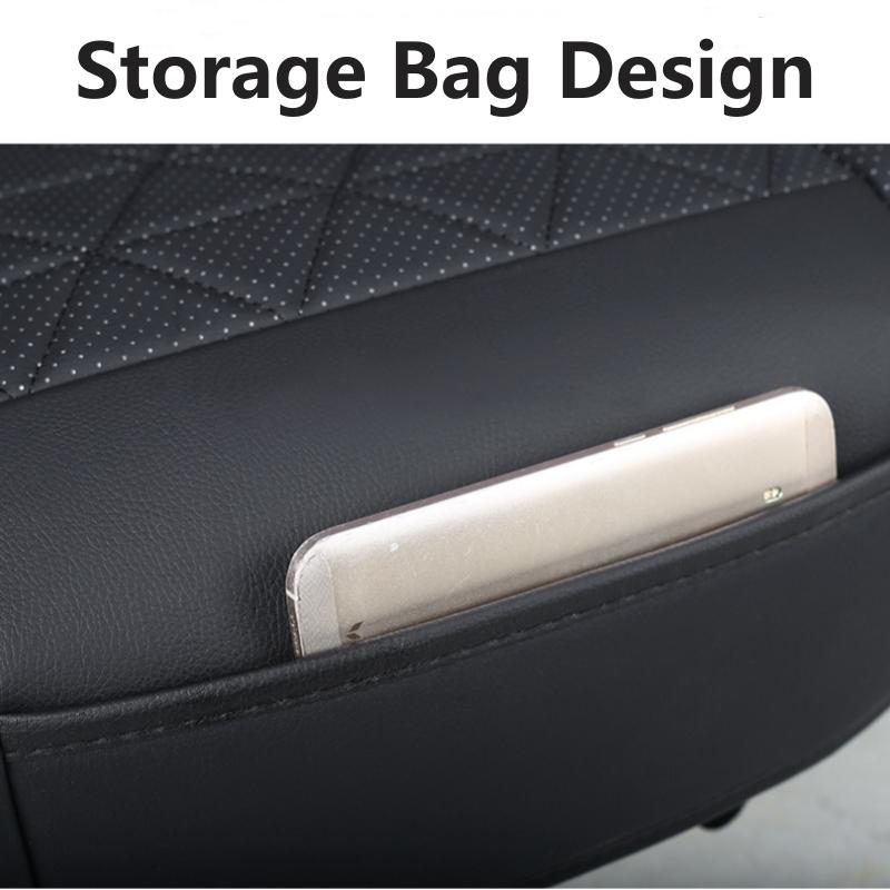 Universal Front Car Seat Cover PU Leather Cars Seat Cushion Automobiles Seat Protector Car Chair Pad Mat Auto Accessories