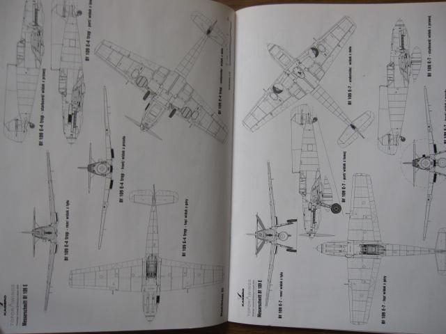 [USED] Messerschmitt Bf 109 E (Top Drawings)