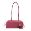 Autumn and winter new lamb wool mini mobile phone bag, high-end simple shoulder bag, fashionable shoulder plush messenger bag