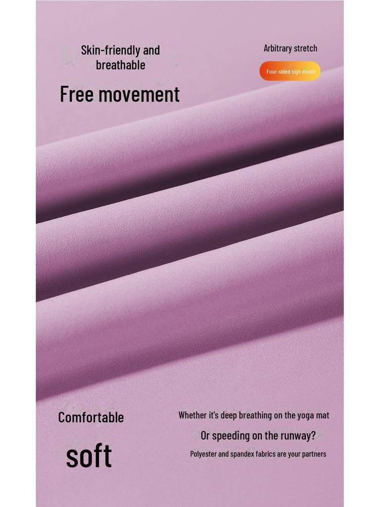 Color-Matching Breathable Sports Suit: High-Elastic Yoga & Fitness Set for Women