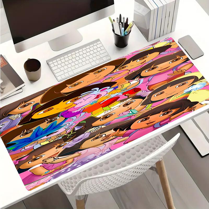 D-Doras The Explorer Mouse Pad - Non-Slip Rubber Base, Smooth Surface for Work,Gaming,Office,And Home Use, Desk Mouse Pad