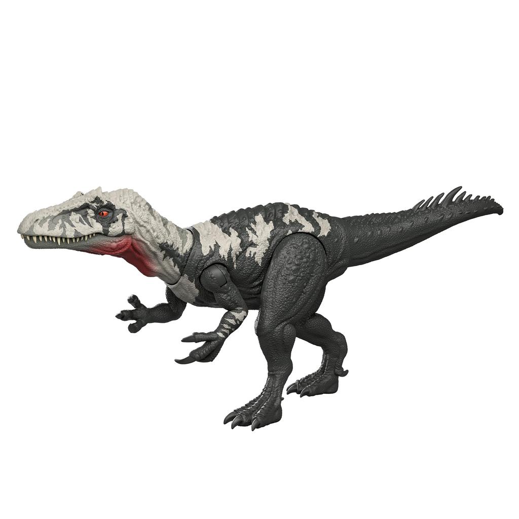 Mattel Jurassic World Big Action! Chilantaisaurus Dinosaur Figure for Kids, Ages 4 and Up, Gray, JGB95, Approx. 14.5" (34.3cm)