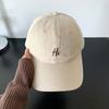 Shows Face Small Sun Visor Hats H Letter Hip Hop Hat Fashion Duckbill Cap  Spring Summer Autumn