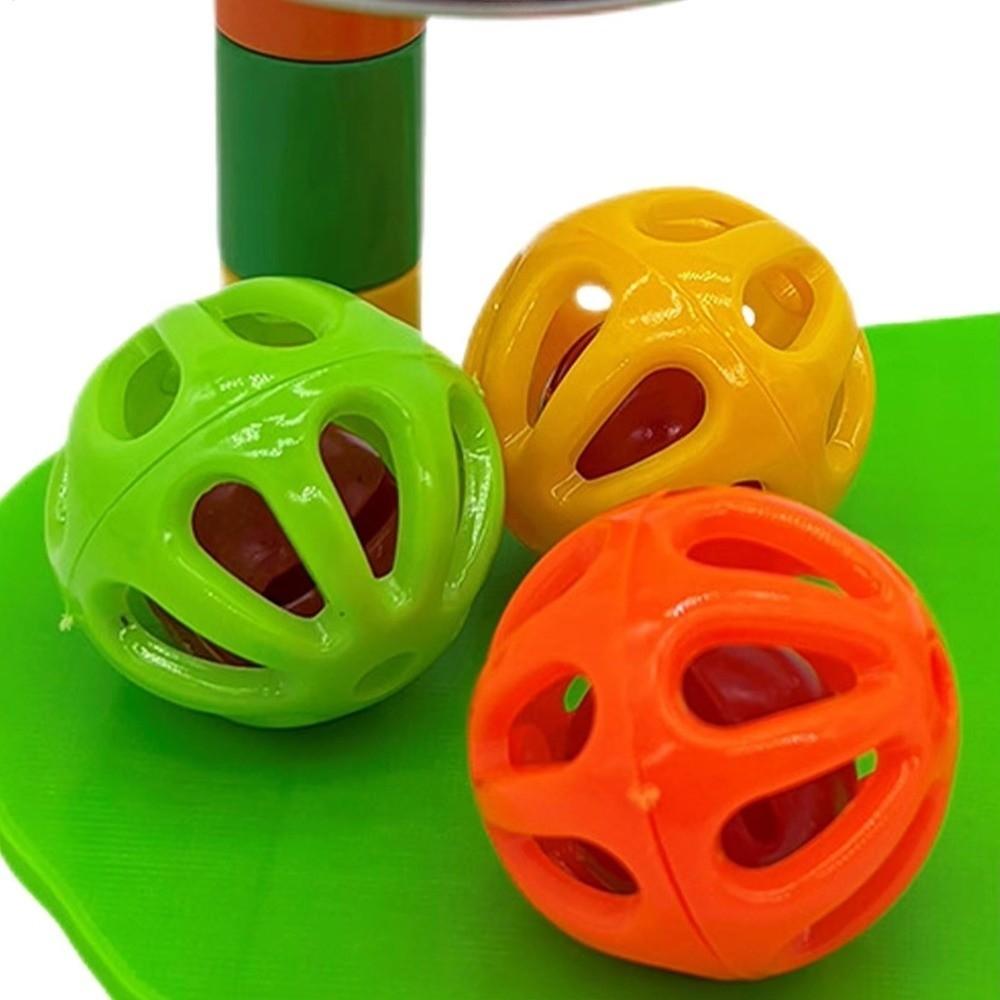 Multi-Piece Set Bird Puzzle Toy Colorful Ring Parrot Toy Bird Training Toy For Conure