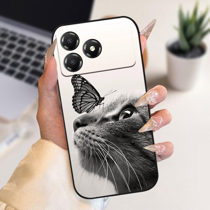 Phone Case For ZTE Blade A36 BladeA36 Fashion Cartoon TPU Soft Silicone Back Cover For Nubia A36 4G Z2472 Camera Protective Capa