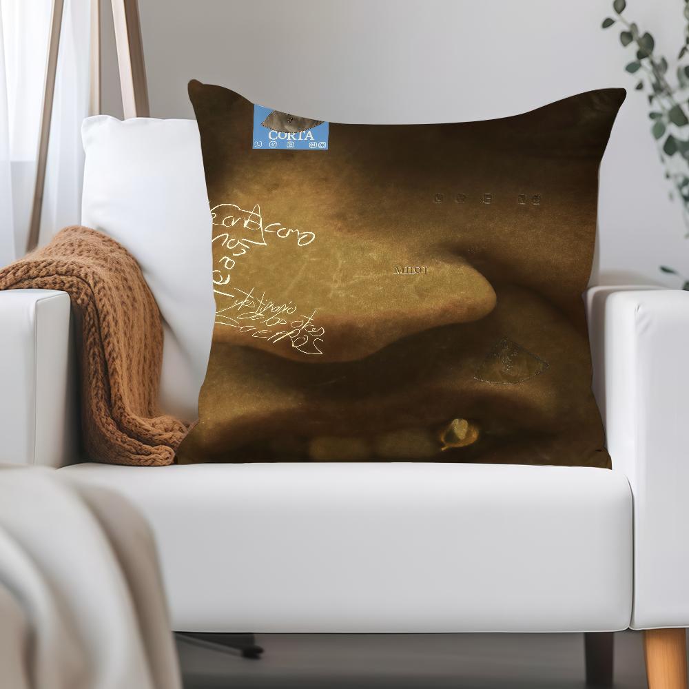 Singer M-Milo J La Vida Era M S Corta Pillow Case Applicable Space For Guest Rooms Interiors Cars Office House Decoration