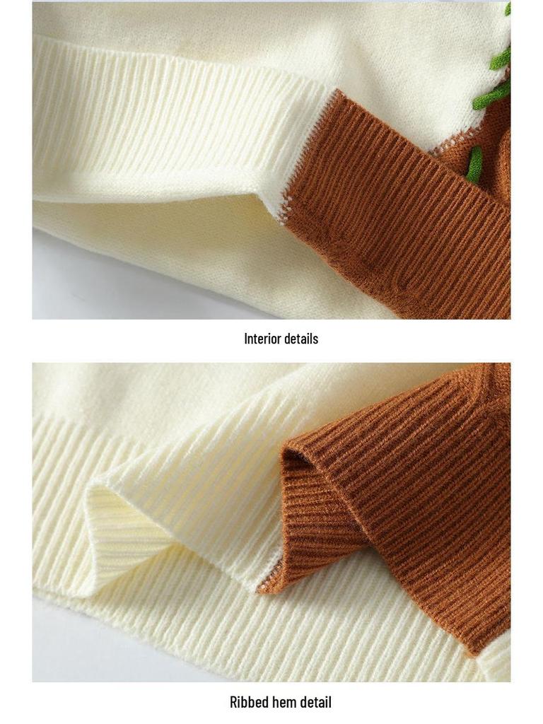 2024 Merino vilnos jaunimo mezginiai: Šiltas rudens/žiemos megztinis