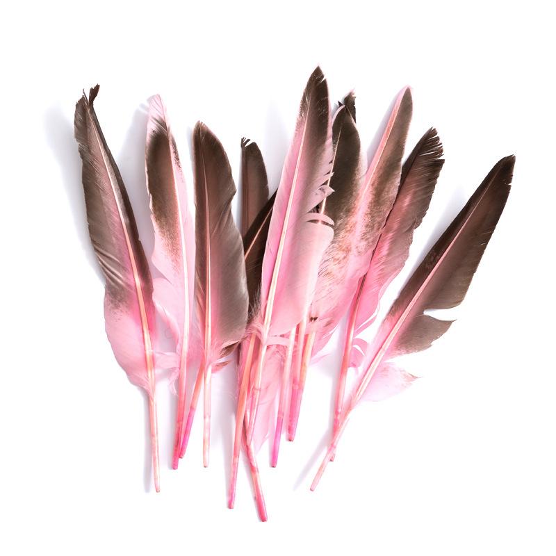 80 Natural Pheasant Feather Decorative Diy Jewelry Hair Accessories Material Cat Stick Toy Accessories