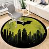 1pc Batman Office Round Area Rug, Under Office Chairs Bedroom Living Room Home Decor, Room Deco, Available in Various Sizes147