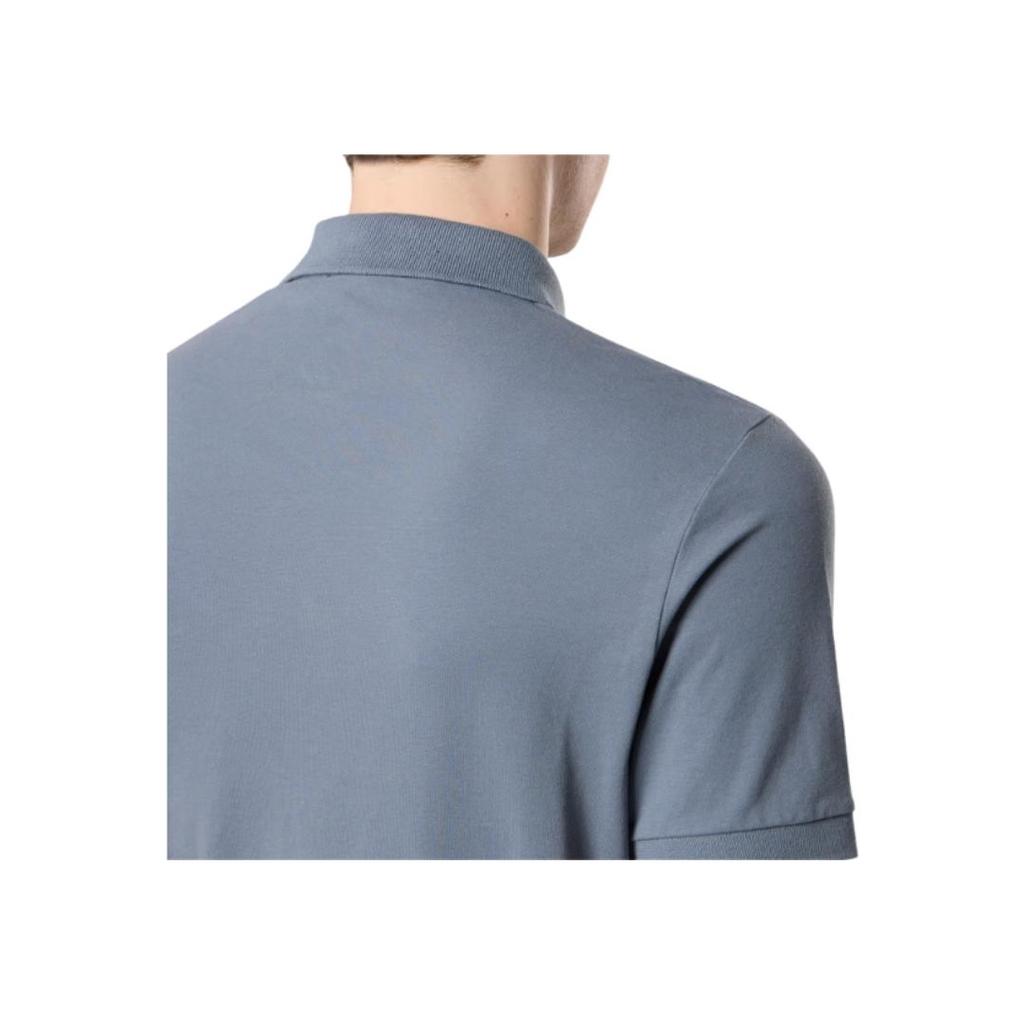STONE ISLAND SS25 Contrast Logo Patch Short Sleeve Polo Shirt Men Polo Shirts Gray K1S1522002-SCS0017-V0024