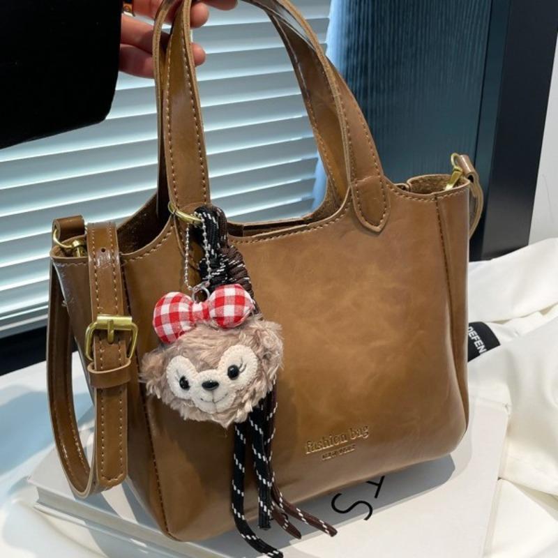 Textured handbag bag New summer trendy versatile shoulder messenger bag Fashion niche vegetable basket Women's bag trendy