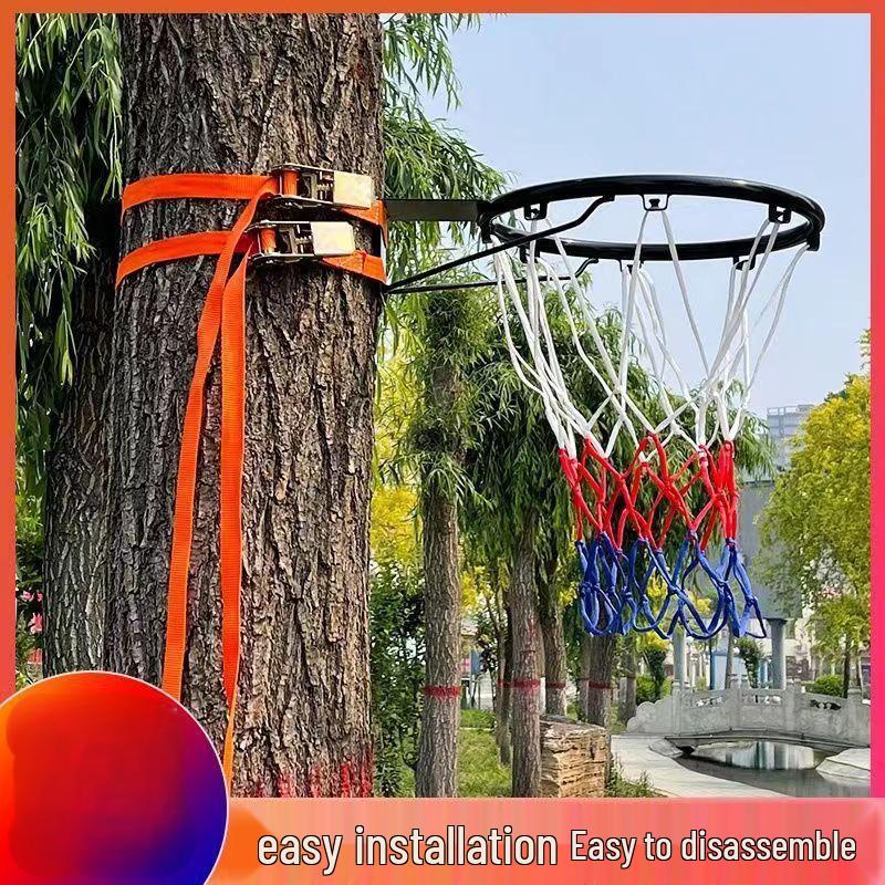 WEZHO Kids Wall-Mounted Basketball Hoop