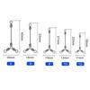 30PCS Y Shape Fishing Swivels Copper 3 Way Rolling Swivels Triple Swivel Connector  for Anglers Use