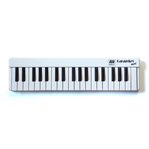 MIDITECH Garagekey Mini37 Mini 37-Key MIDI Keyboard, White
