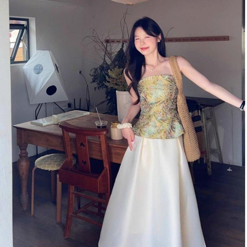 New Chinese-Style Printed Sleeveless Top and Camisole for Women, Summer 2025, Beautiful National Style