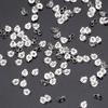 50Pieces Post Pierced Earring Backings Secure for Studs Safety Butterfly Ear