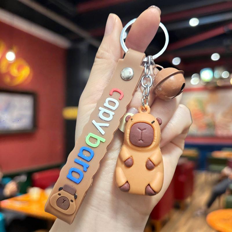 Cartoon Keychain Pendant, Wooden Stick Figure, Key Chain, Blind Box, Tide Play Pendant.