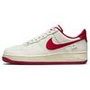 Air Force 1 07 Sail Gym Red Embroidered Swoosh Unisex Sneakers Cream Coconut-Milk Flat-Pewter FV0392-101