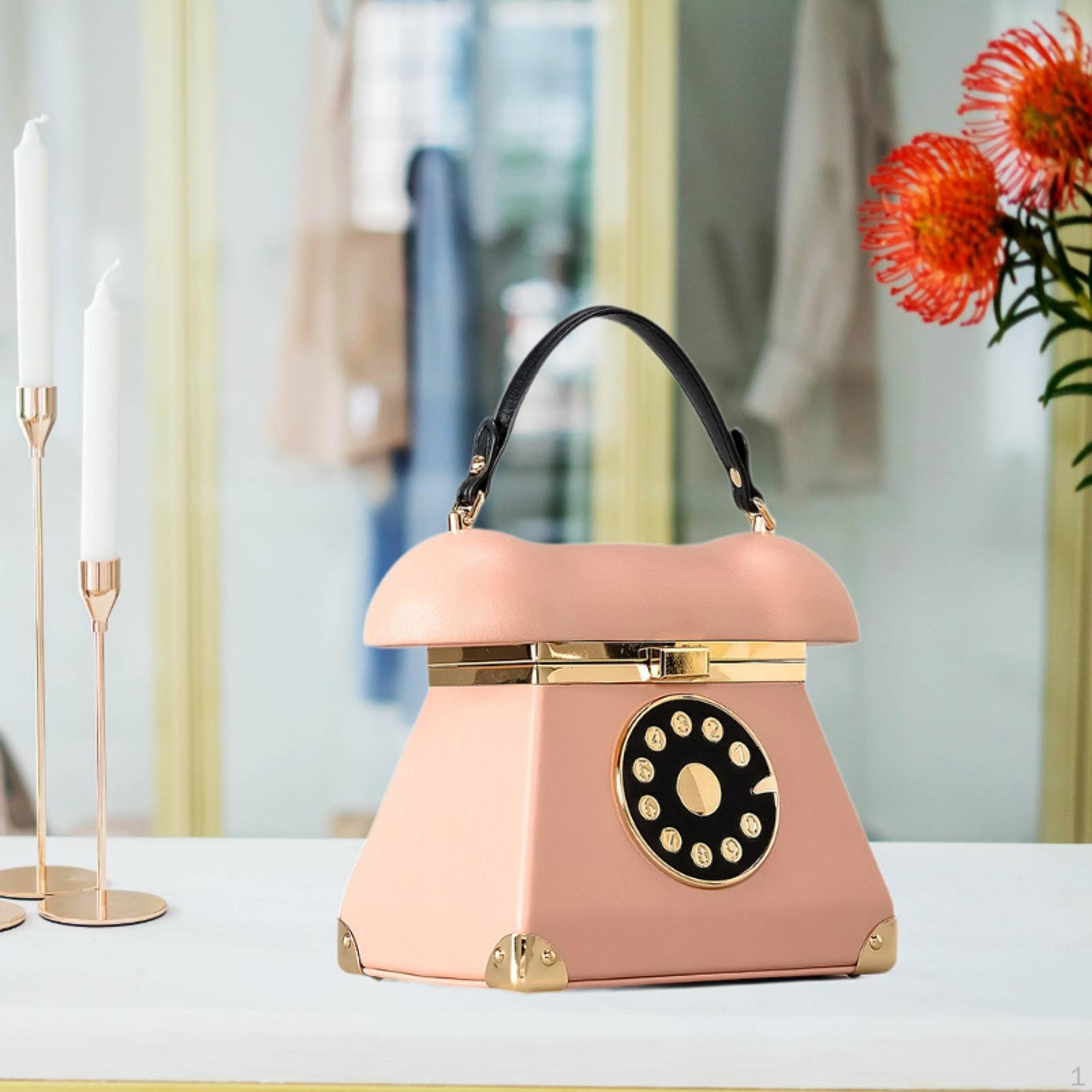 

Сумка-клатч через плечо с телефоном и ремешком-тоут розовый