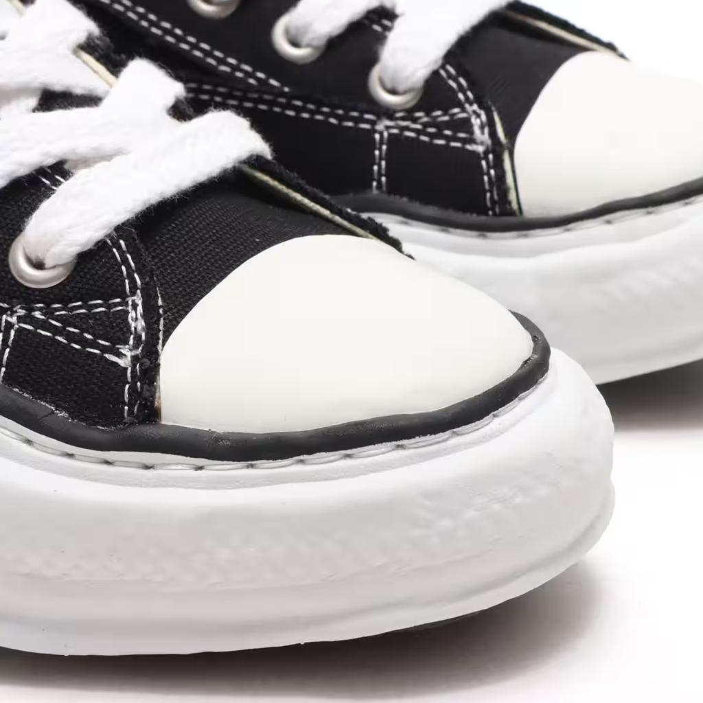 A01FW702-black Maison MIHARA YASUHIRO PETERSON Original Sole Canvas Low (Men's)