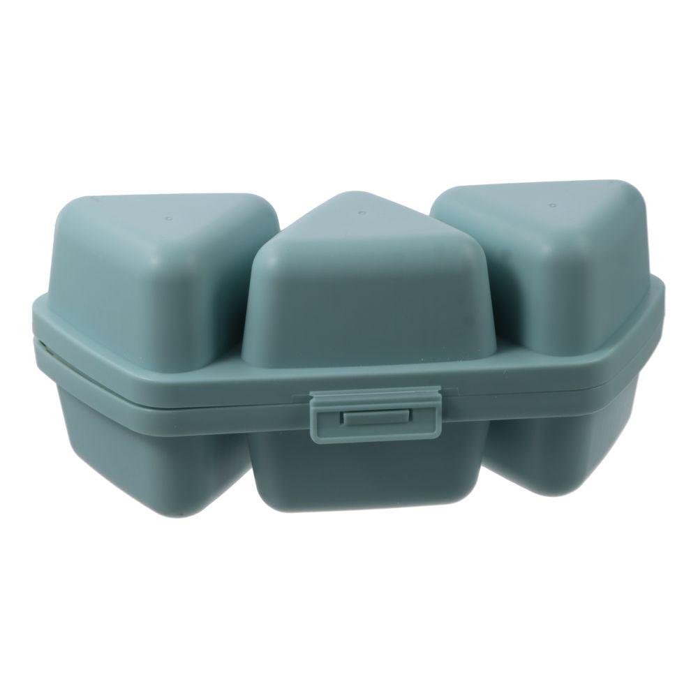 

6 in 1 Rice Ball Molds Blue Beige Triangle Sushi Making Tool Lightweight DIY Rice Ball Moulds Kids