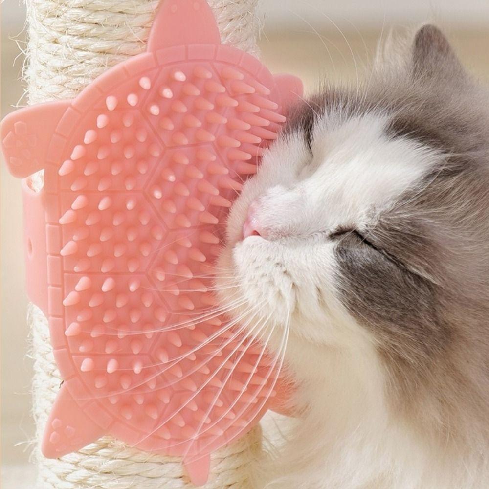 Gentle Pet Cleaning Brush Silicone Cat Massage Comb New Cat Deshedding Brush  Home Use