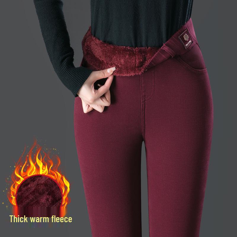 

Женские зимние джинсы с высокой посадкой и флисовой подкладкой - Стройнящие и теплые 29: 105-115 lbs