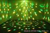 QUWEI Stage Lighting RGB LED Crystal Disco Magic Ball with Remote Control, DMX Effect, Multicolor