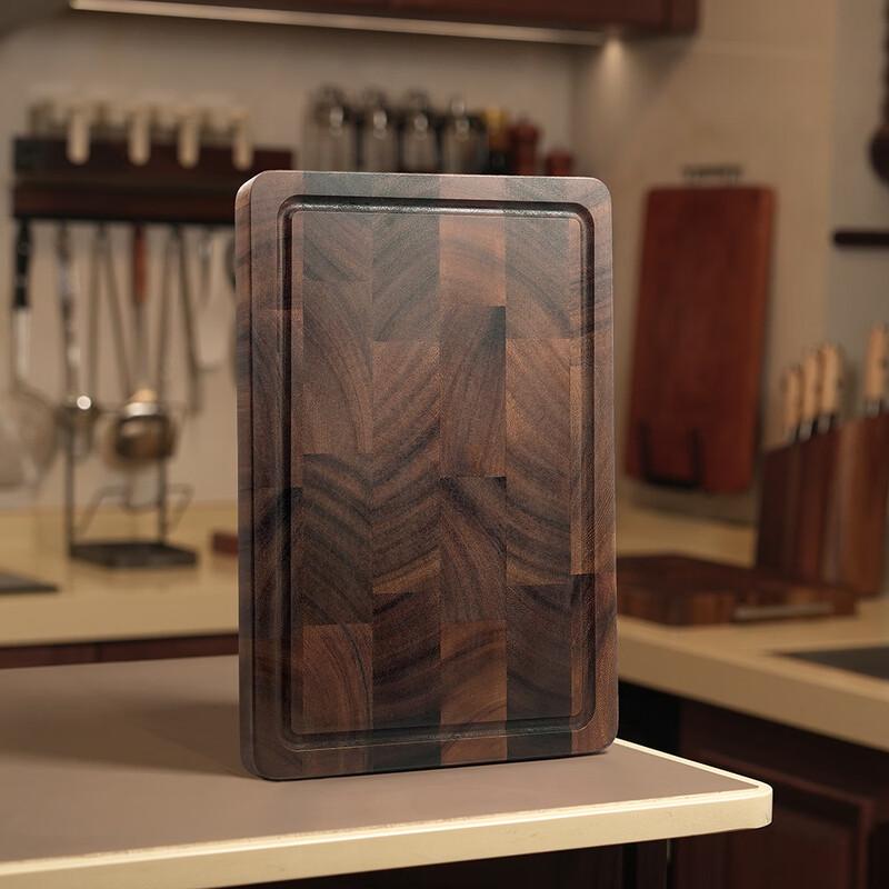 Oeny Black Walnut Solid Wood Cutting Board