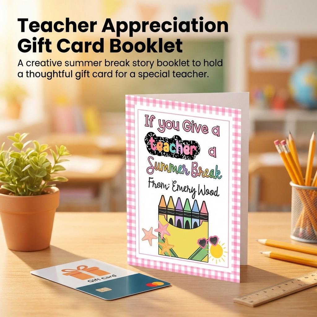 Teacher's Day Gift Card Books Creative Gift Album For Teachers With Eco-Friendly Paper And Matte Cover