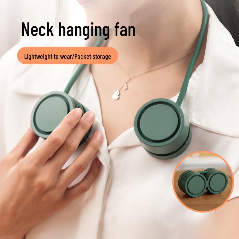 Portable USB Bladeless Neck Fan with Aromatherapy