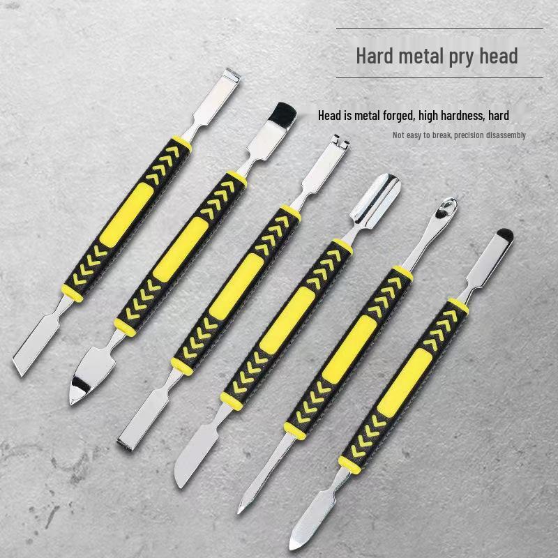 6-piece Metal Pry Bar Set for Disassembly and Screen Opening