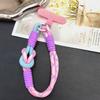 Anti-lost Braided Phone Lanyard Handwoven Hanging Cord Camera Hanging Rope  Phone Charm Accessories