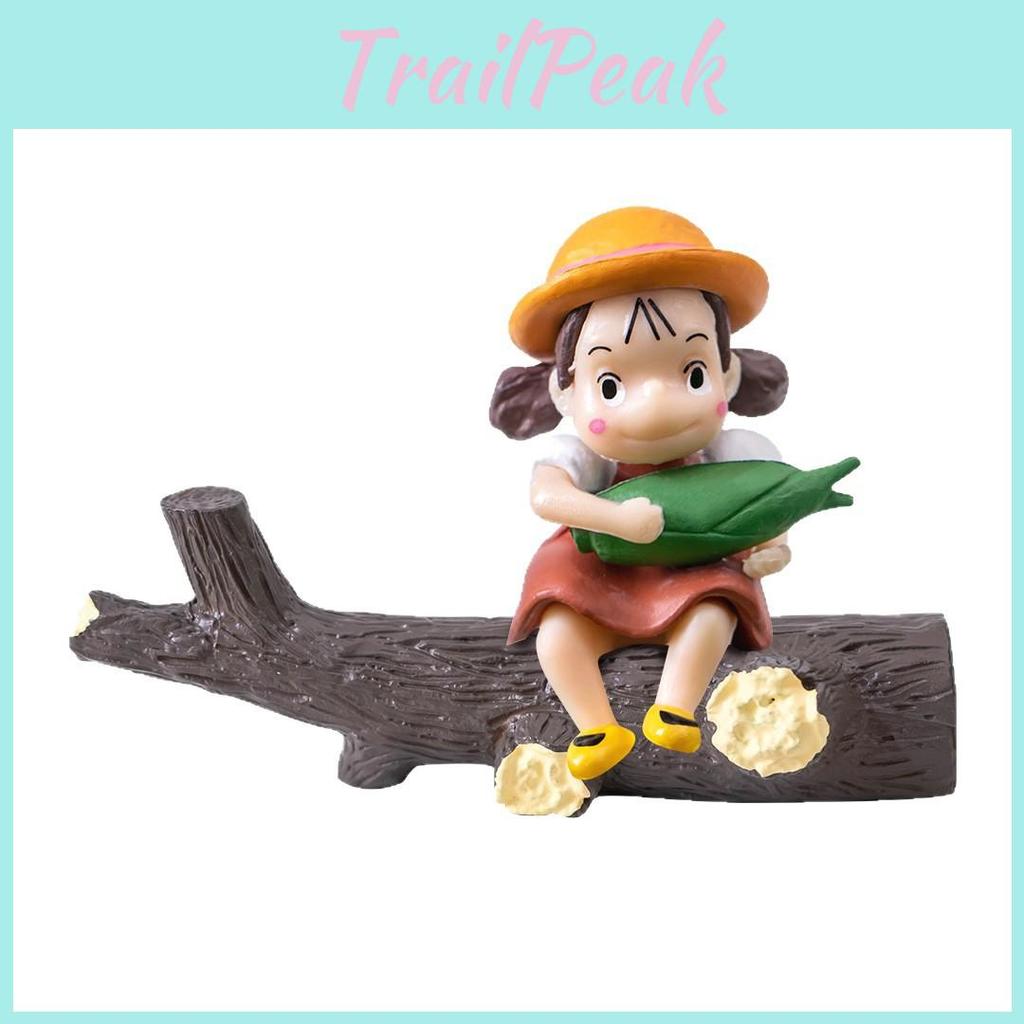 Cartoon My Neighbor Totoro Mei Sitting Figurine Pvc Animal Decor For Gift And Home Decor