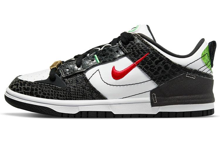 

Nike Dunk Low Disrupt 2 Just Do It Black Snakeskin Women s DV1490-161 35.5
