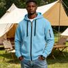 Men's Zip Up Hoodie with Pockets Casual Athletic Sweatshirt