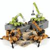 Zinc Zinc Alloy Material Transformable Engineering Vehicle Toys  Children Toy Gifts