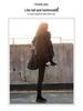 2024 Autumn/Winter Women's Thick-Soled Cow Suede Ankle Boots: Versatile, Height-Increasing, Warm Martin Style