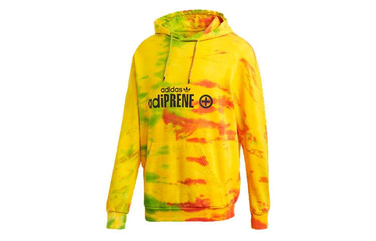 Adidas Originals Sweatshirts Men s Yellow Hooded Moderate Regular GD6002 S