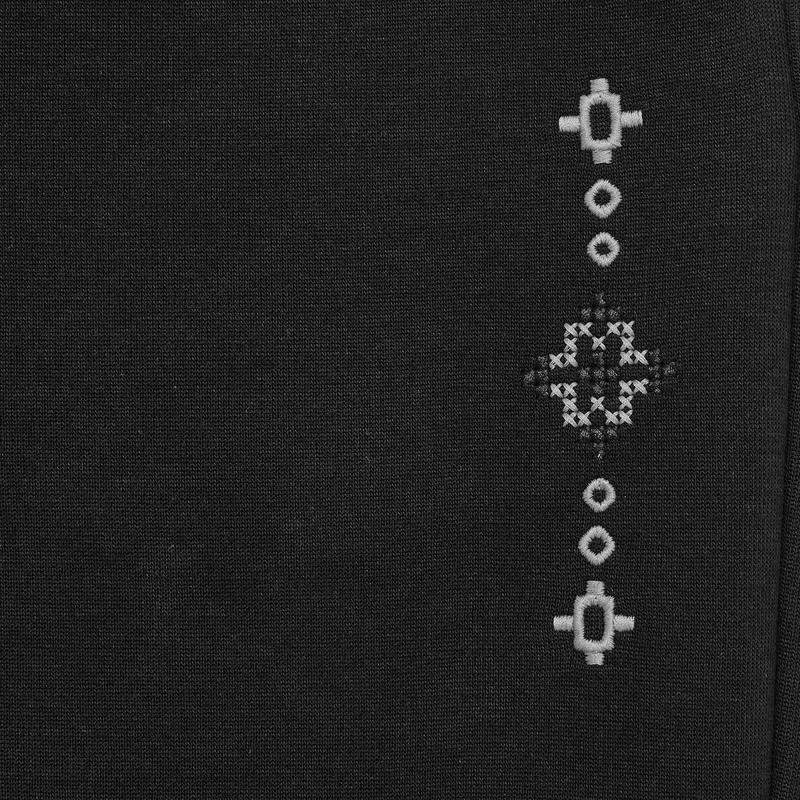 Li-Ning China Culture Series Solid Color Cuffed Loose Knit Sports Pants Women Bottoms Black AKLT906-4