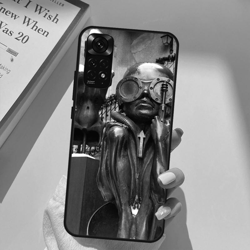 Hr Giger Li II Case For Xiaomi Redmi Note 11 Pro 8 9 11S 10S 9S Note 10 Pro Cover For Redmi 10 10C 9A 9C