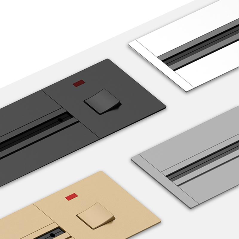 400mm/600mm/800mm Elektrische Verlängerung Steckdosen Power Track Buchse Küche Versteckte Verdeckte Wand Outlet Power Track