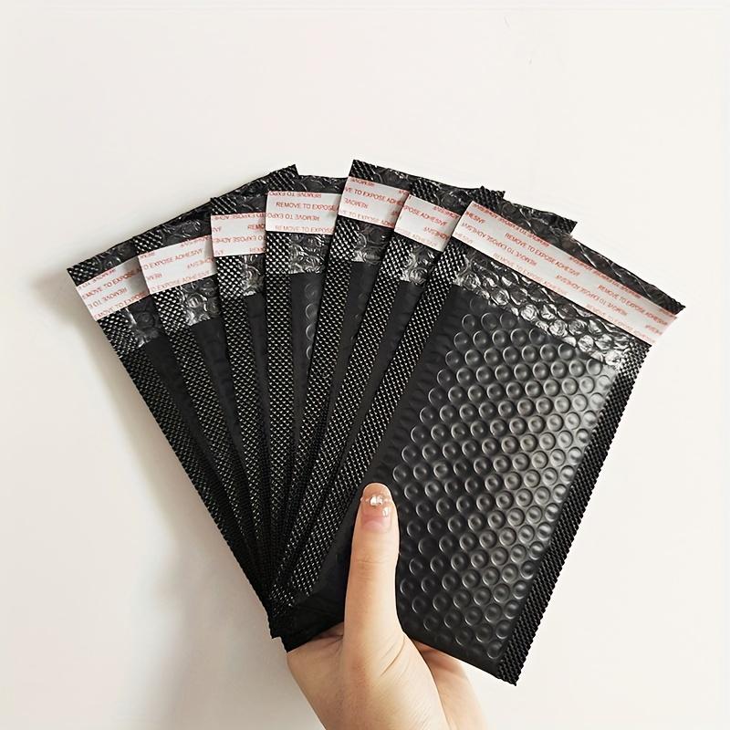 80 Pezzi Buste Imbottite Nere 4,33x6,69/7,47 pollici - Materiale PE Durevole, Impermeabili e Antiurto, Ideali per Piccoli Regali e Imballaggio Gioielli