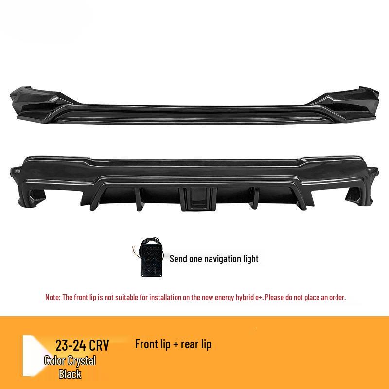 

Applicable to Honda 2023-2025 CRV: Bumper Upgrade Kit with Painted Front and Rear Lips - Exterior Accessories.