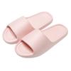 Women's Solid Color Slippers Casual Open Toe Shoes Comfortable Indoor Home Bathroom Slippers