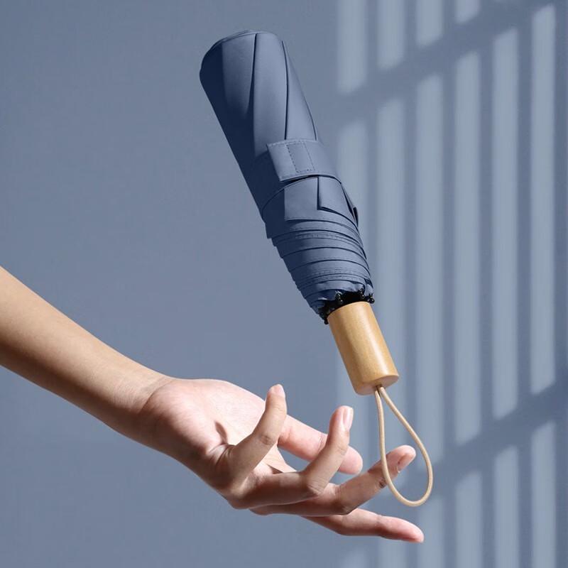 

MAYDU Black Glue UV Protection Dual-Purpose Folding Umbrella