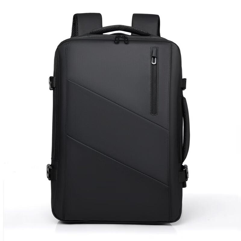 EXPUNK Fashion Business Commuter Expandable Backpack