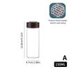 Mini Wood Lid Coffee Beans Storage Container Tube Kitchen Sealed Can Tea Spice Jars Single Dose Espresso Accessory Coffeware